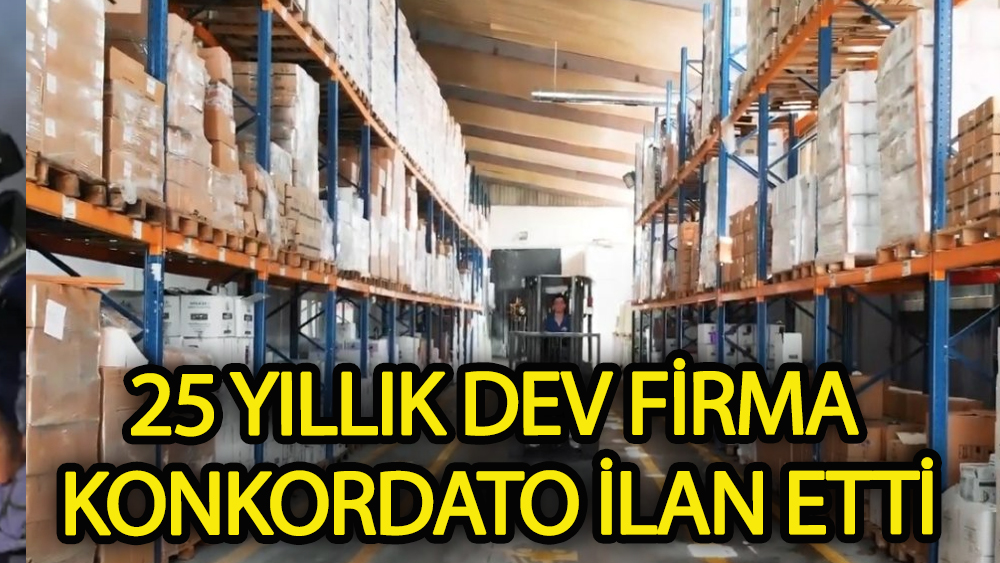 Konya'da 25 yıllık dev firma iflasın eşiğinde