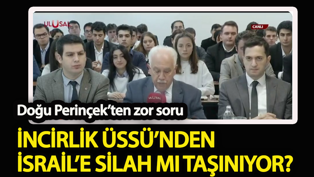 İncirlik Üssü’nden İsrail’e silah taşındığı doğru mu?