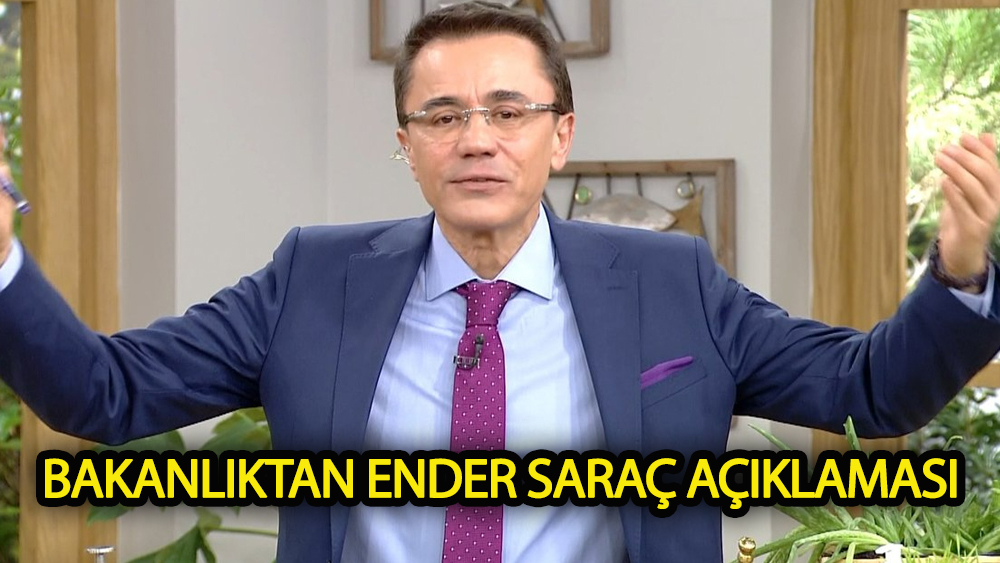 Bakanlıktan 'oğlunu istismar ettiği iddia edilen Ender Saraç' açıklaması