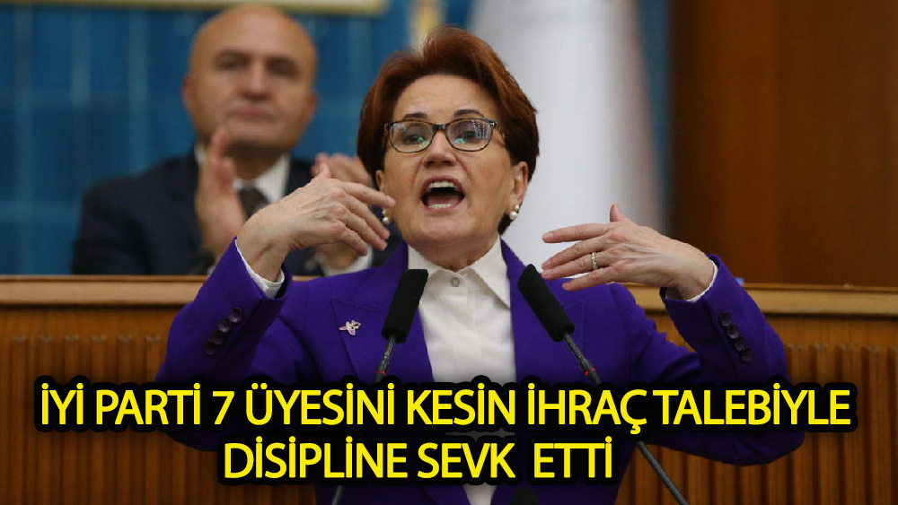 İyi Parti'de istifalar ve ihraçlar bitmiyor!