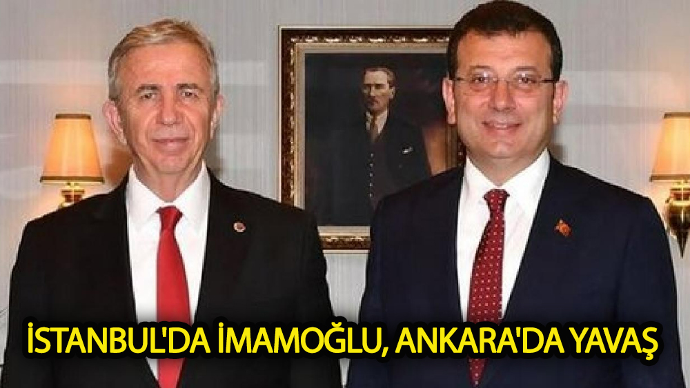 CHP'de İstanbul'da İmamoğlu, Ankara'da Yavaş yeniden aday oldu