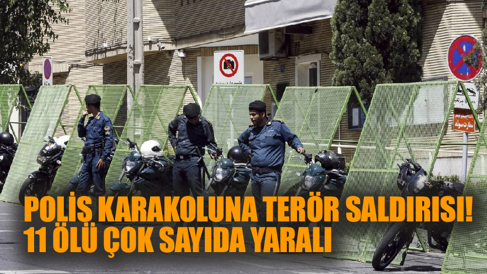 Polis karakoluna terör saldırısı! 11 ölü