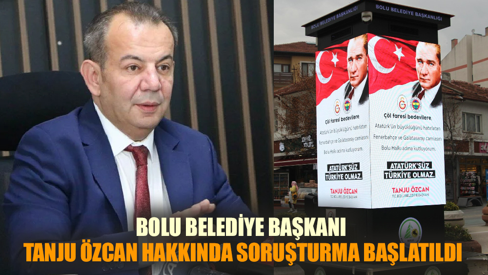 Tanju Özcan hakkında soruşturma başlatıldı