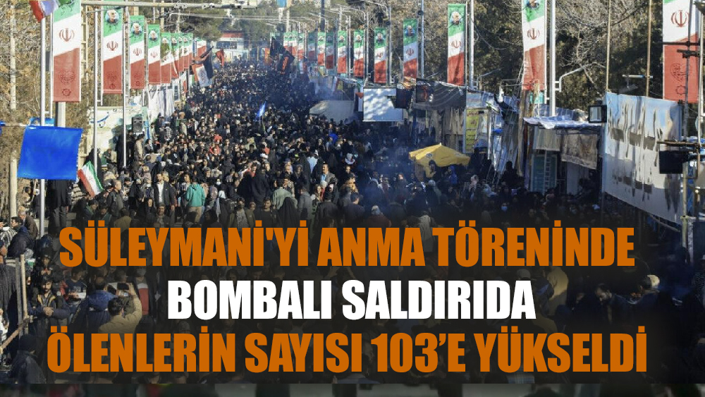 Süleymani'yi anma töreninde bombalı saldırı! 103 ölü
