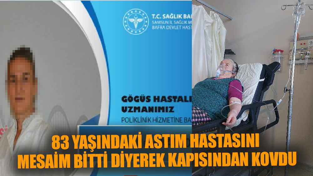 Bafra Devlet Hastanesinde Skandal olay