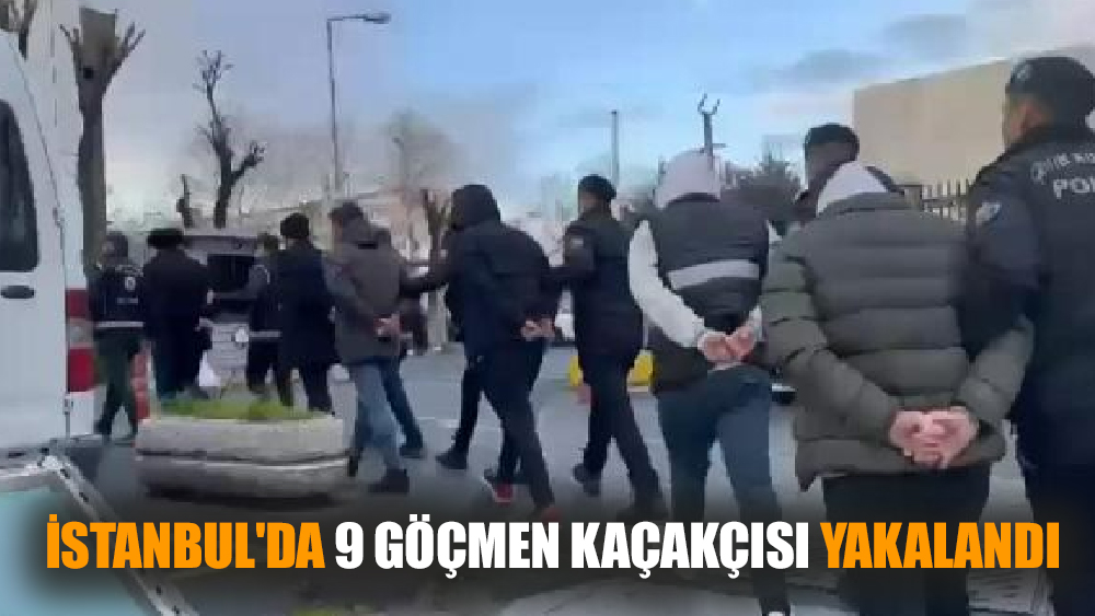 İstanbul'da göçmen kaçakçılarına operasyon