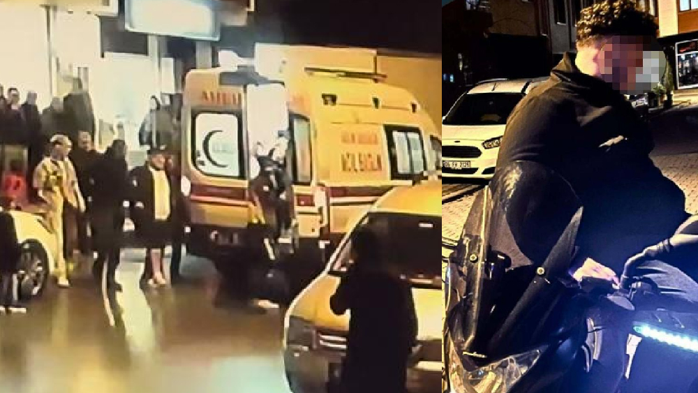 Ataşehir'de kuaföre silahlı saldırı kamerada