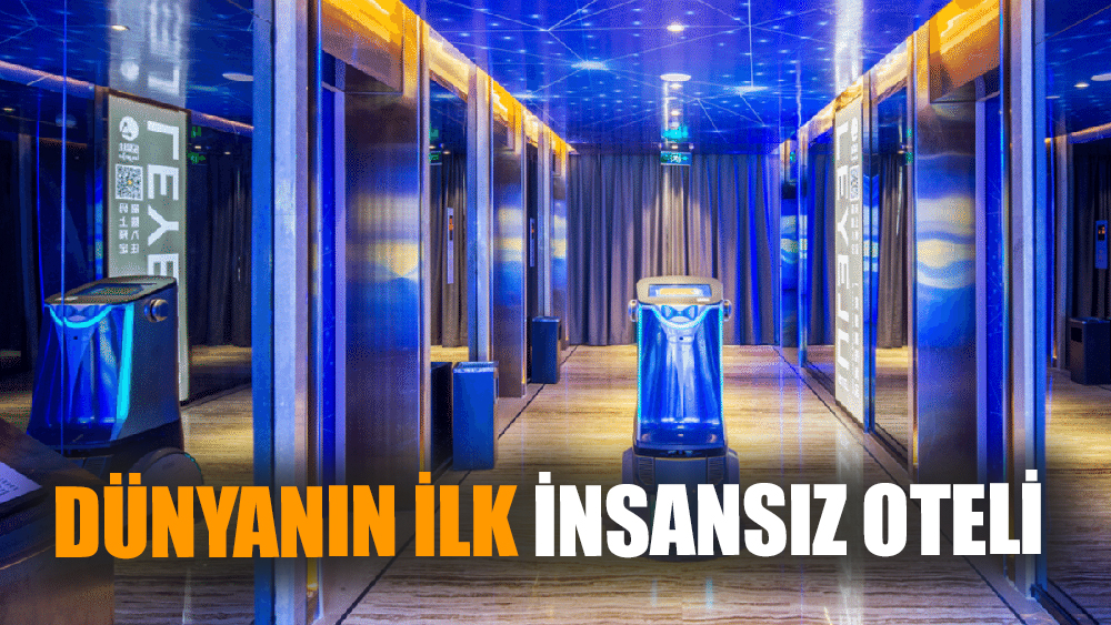 Dünyanın ilk insansız oteli