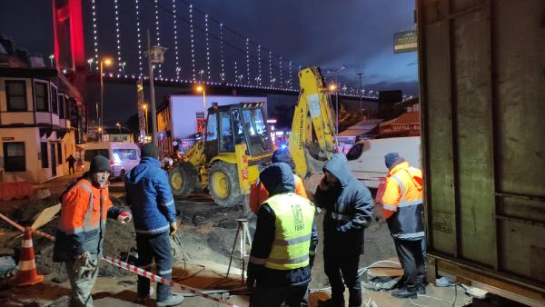 Beşiktaş'ta trafik durdu