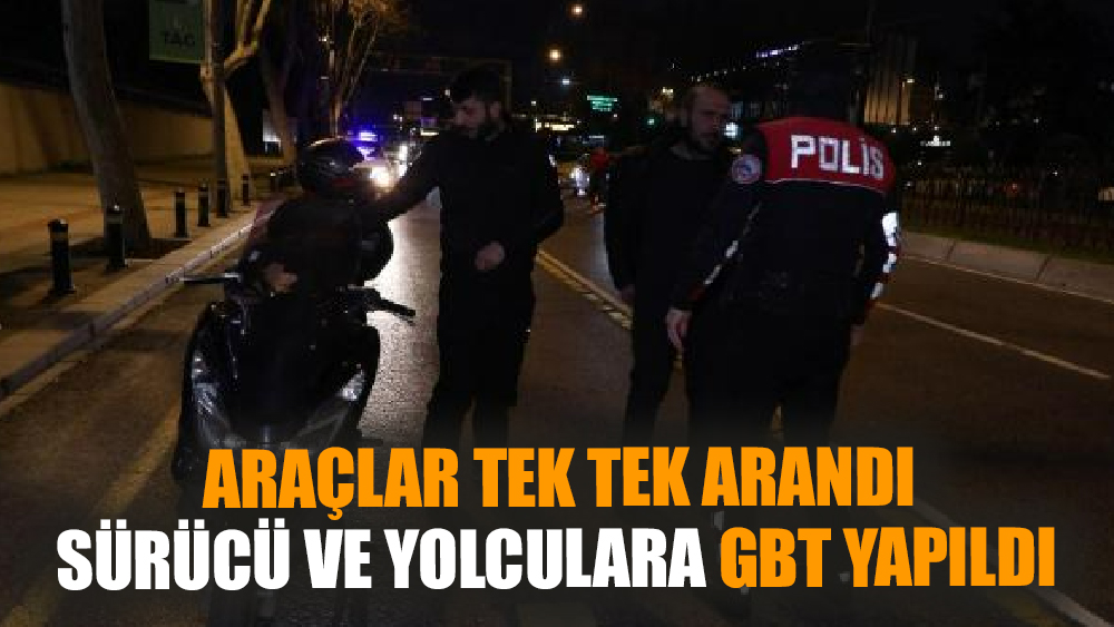 İstanbul'da huzur denetimi