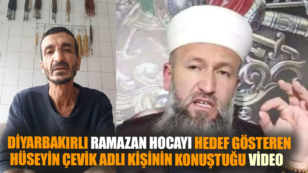Diyarbakırlı Ramazan Hocayı hedef gösteren video gündem oldu