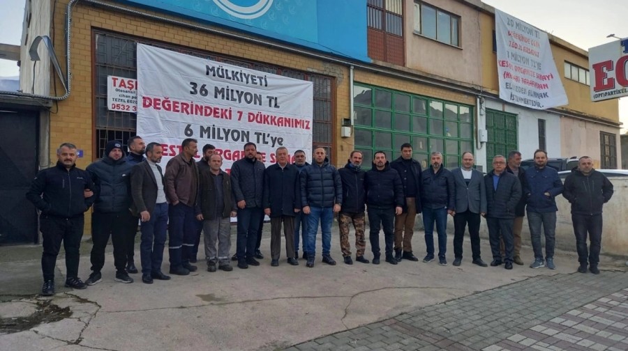 KOSAB Kamulaştırma Mağdurları’nın Kiracılarına Pres!