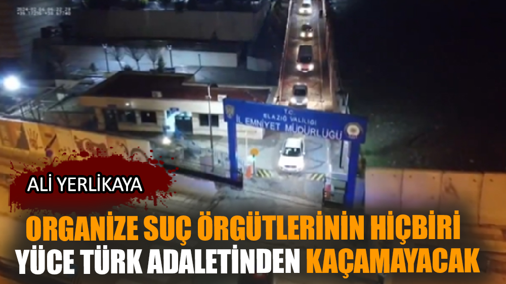 Elazığ ve Konya’da Organize Suç Örgütü Çökertildi