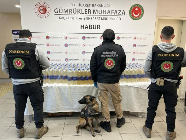 Habur Gümrük Kapısı'nda 345 kilo metamfetamin ele geçirildi