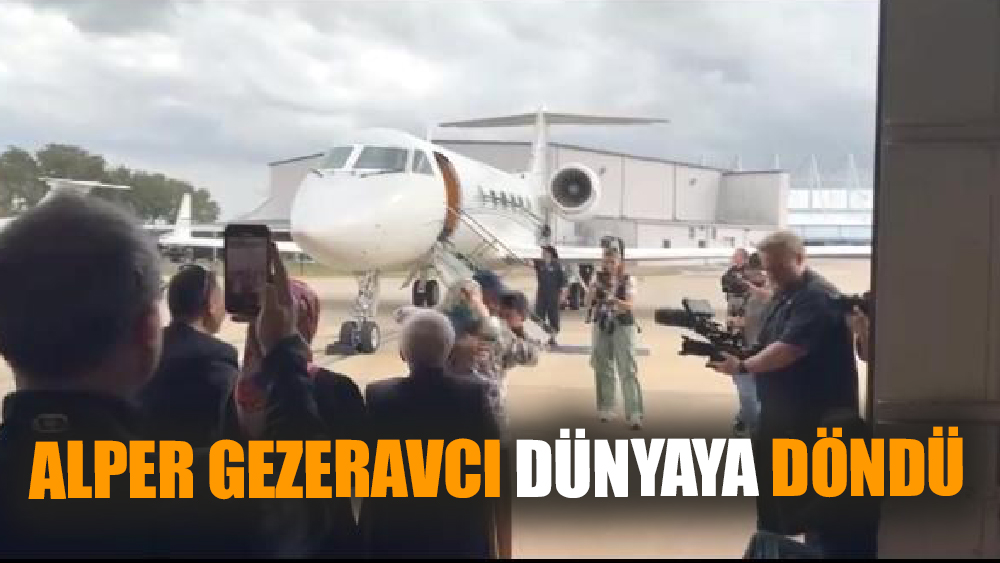 Alper Gezeravcı, ABD'de ailesi tarafından karşılandı