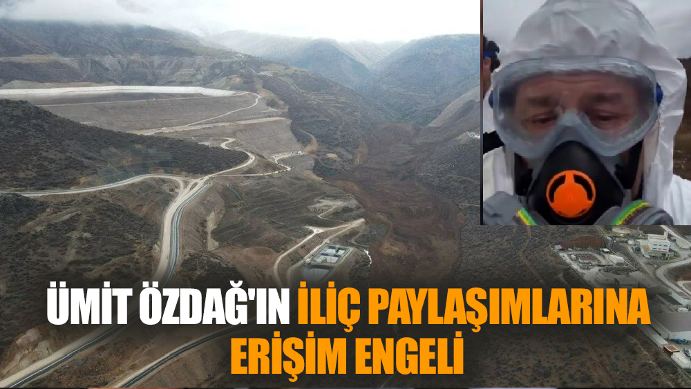 Ümit Özdağ'a erişim engeli!