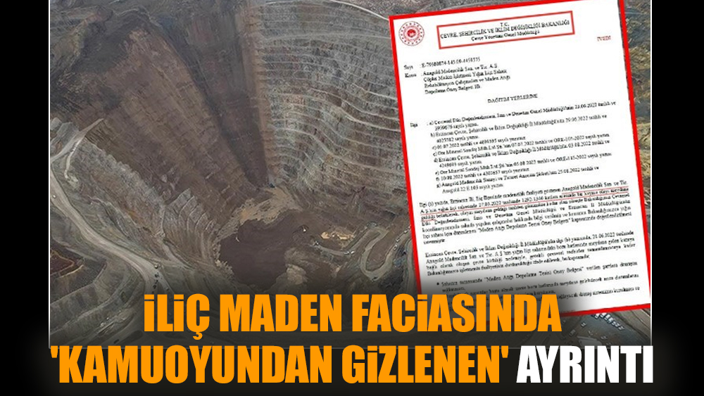 İliç maden faciasında 'kamuoyundan gizlenen' ayrıntı