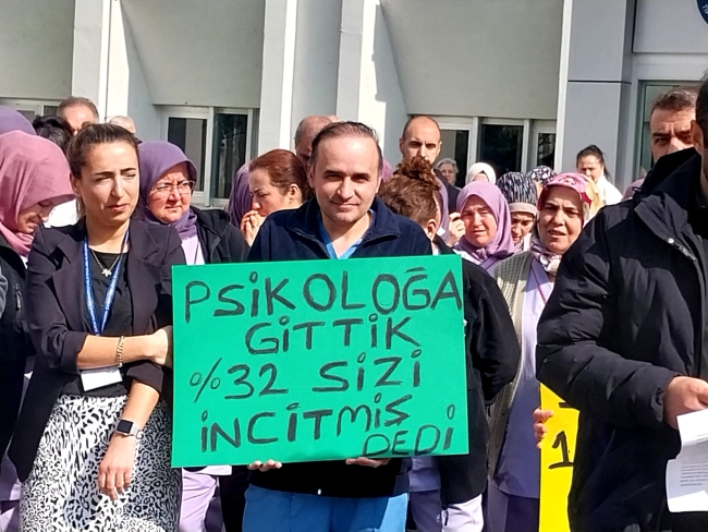 Sağlık Çalışanlarından “Sadaka Zammına” Tepki!