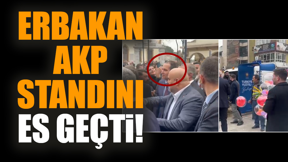 Erbakan, AKP standını es geçti!