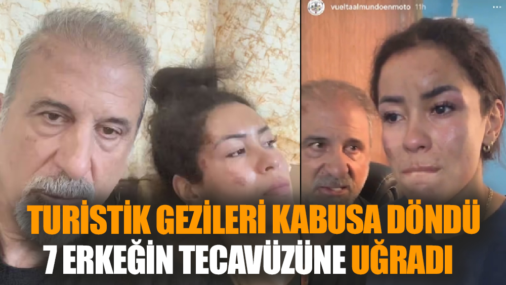Turiste toplu tecavüz!