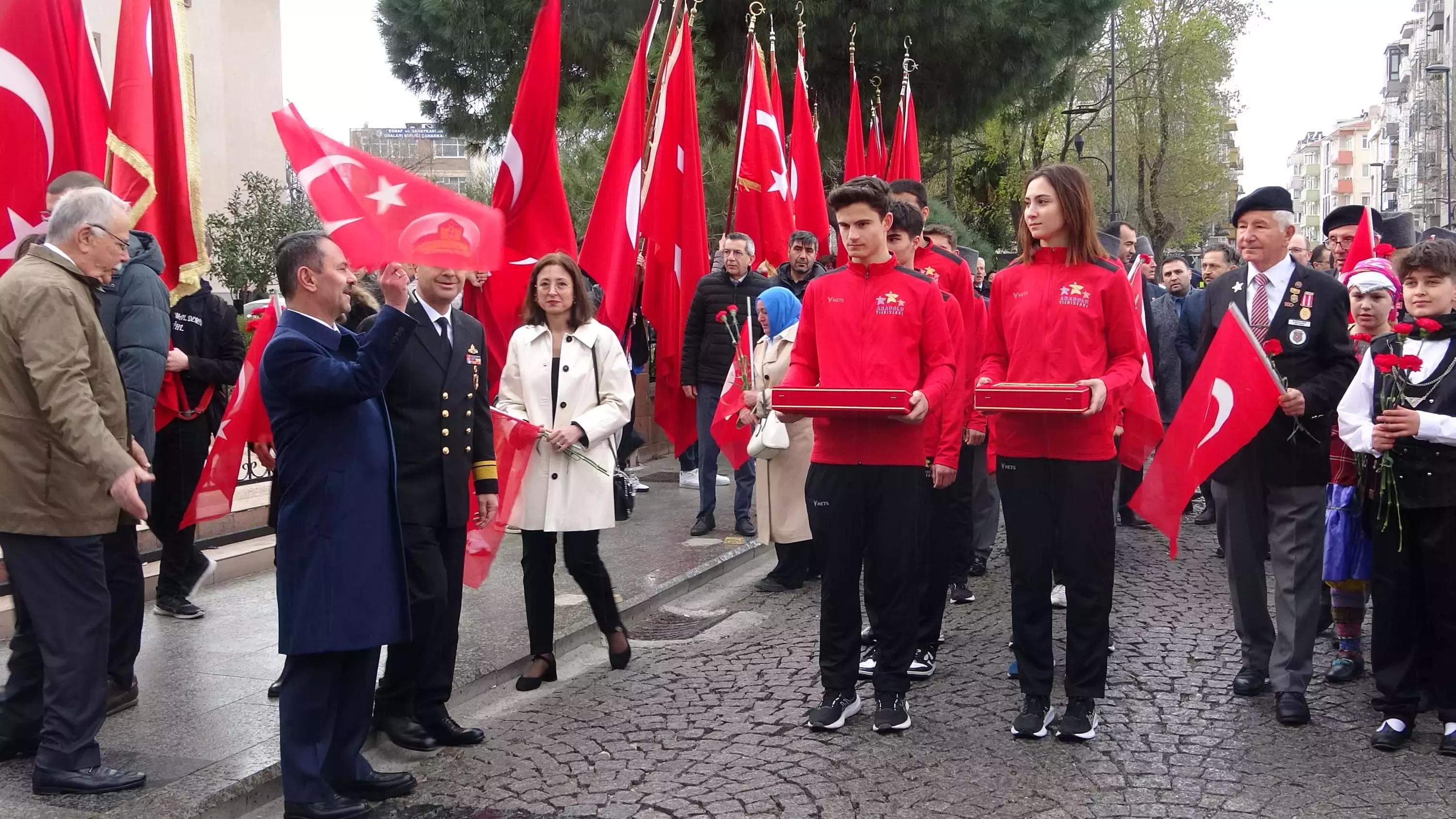 Tekirdağ'dan Çanakkale'ye 57. alay yürüyüşü