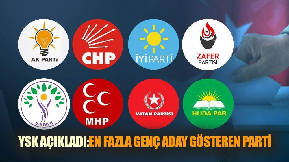 En fazla genç aday gösteren parti
