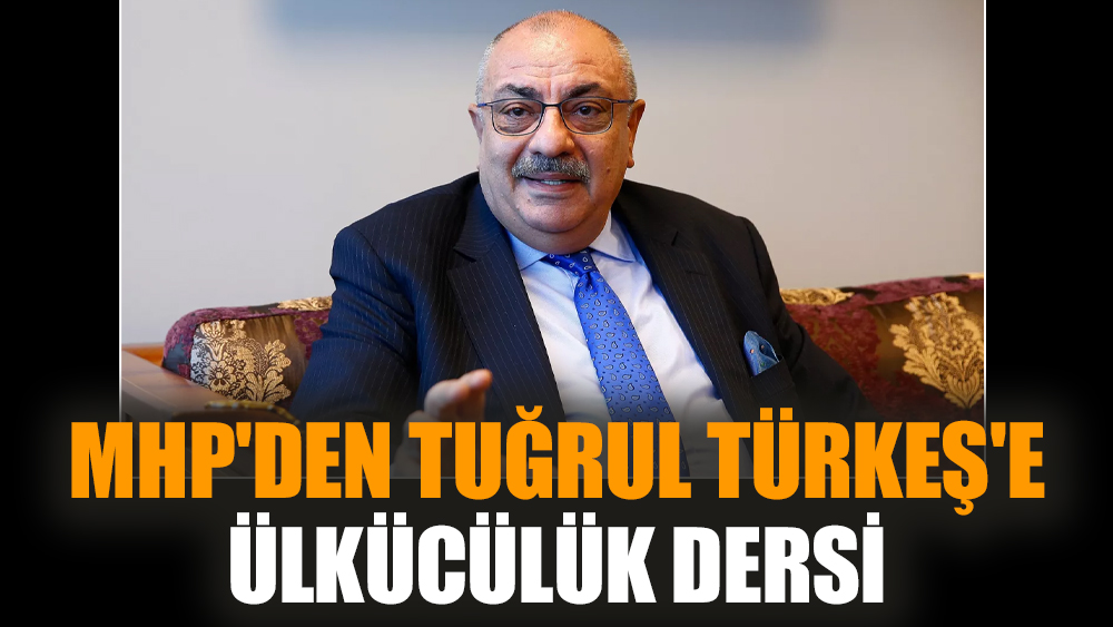 MHP'den Tuğrul Türkeş'e Ülkücülük dersi