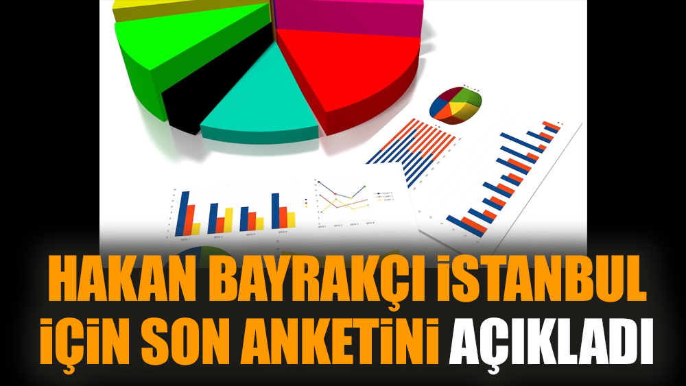 Hakan Bayrakçı İstanbul için son anketini açıkladı
