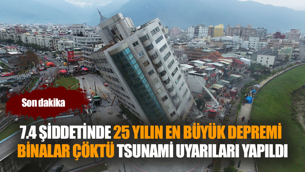 25 Yılın En Büyük Depremi: Binalar Çöktü