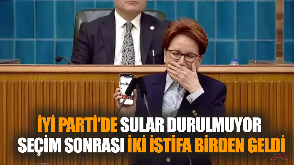 İYİ Parti'de İstifalar  devam ediyor