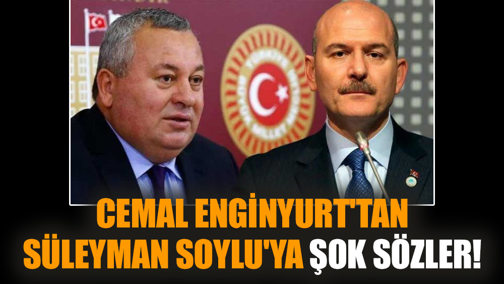 Cemal Enginyurt'tan Süleyman Soylu'ya şok sözler!