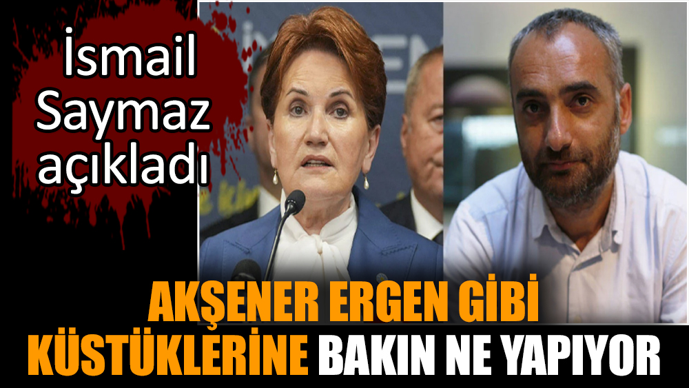 Akşener ergen gibi küstüklerine bakın ne yapıyor