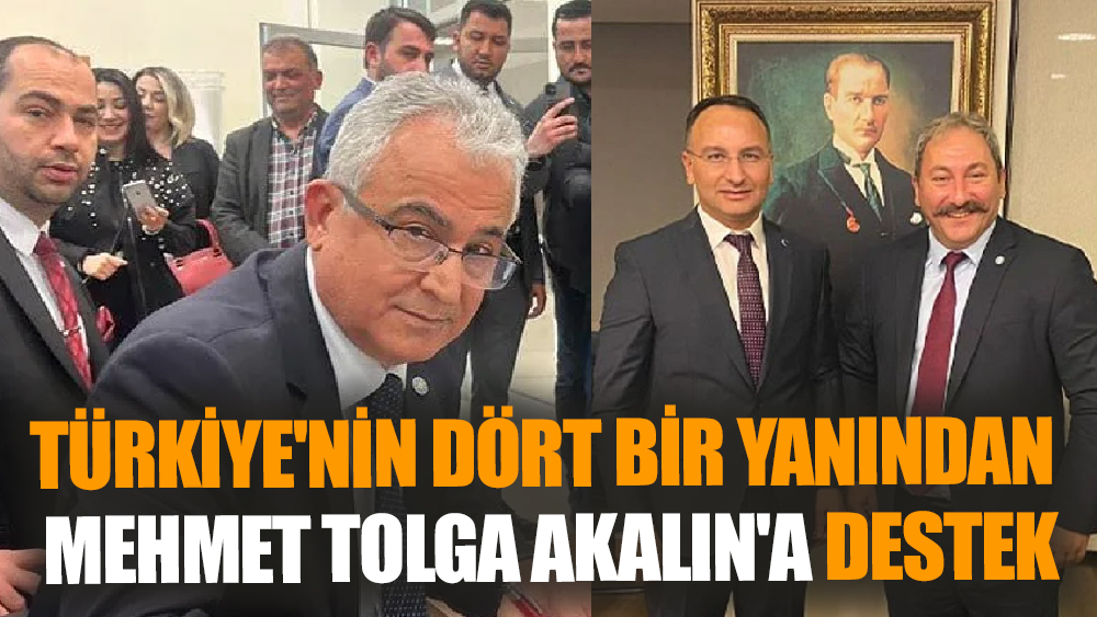 Türkiye'nin Dört Bir Yanından Tolga Akalın'a Destek