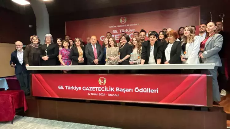 'Türkiye Gazetecilik Başarı Ödülleri' sahiplerini buldu