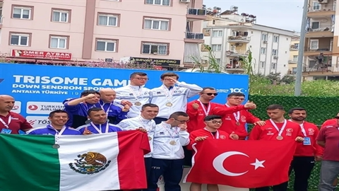 Down sendromlu sporcular Türkiye rekoru kırdı
