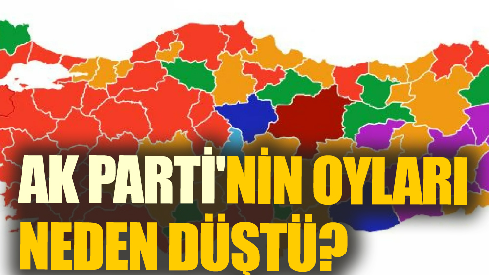 Ak Parti'nin oy kaybetmesinin nedenleri belli oldu
