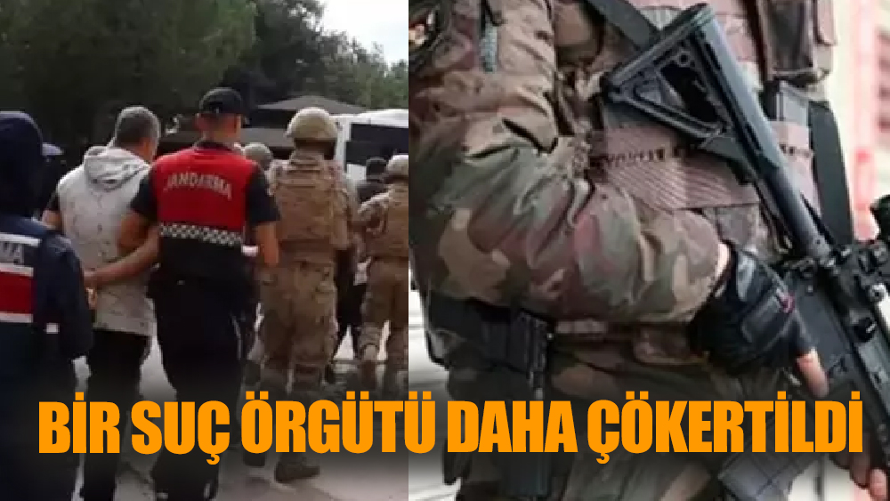 Semed Ötünç' ün yaptığı Organize Suç Örgütü Çökertildi