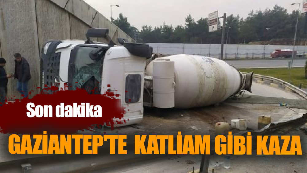 Beton Mikseri ile Minibüs Çarpıştı: 8 Ölü, 10 Yaralı