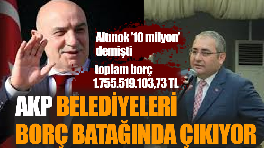 Mesut Özarslan, Keçiören Belediyesi'nin borçlarını paylaştı