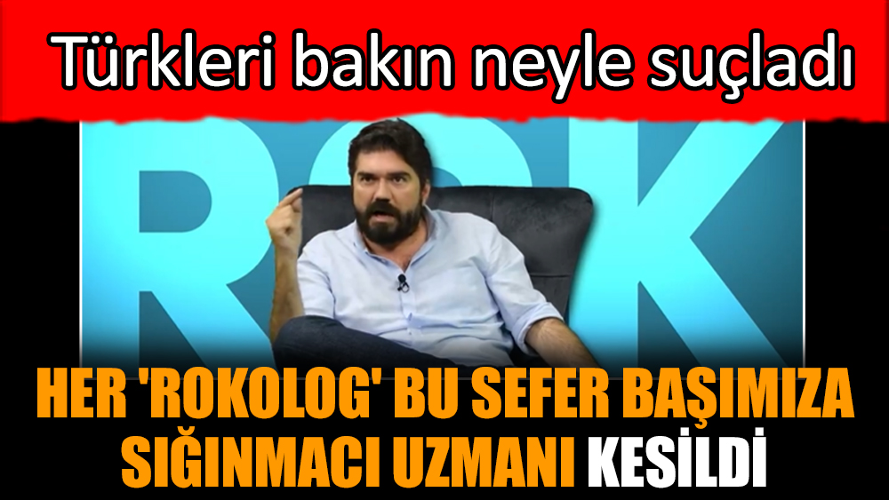 Her 'ROKolog' bu sefer başımıza sığınmacı uzmanı kesildi