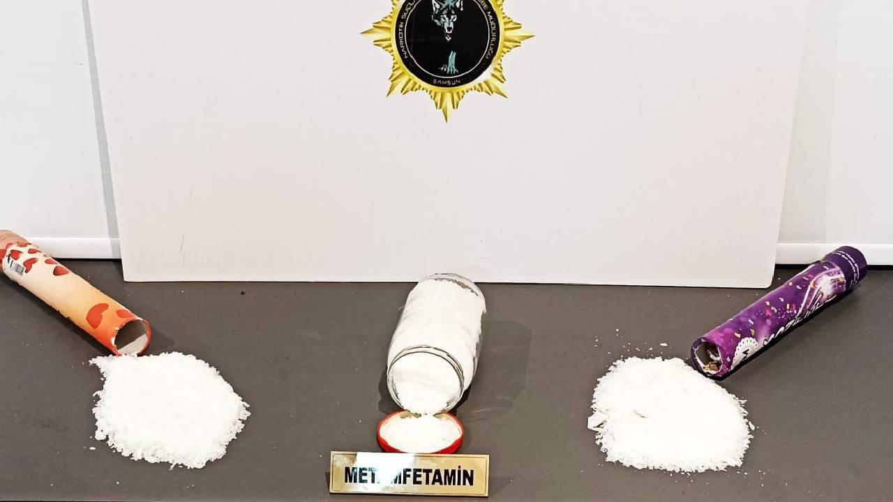 Konfeti İçinde Gizlenen Uyuşturucu Samsun'da Ele Geçirildi