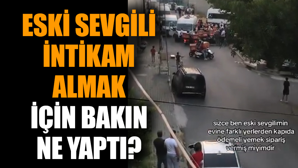 Eski sevgili intikam almak için bakın ne yaptı?