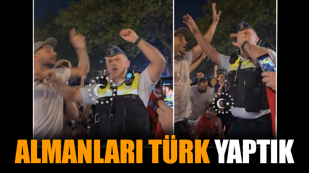 Almanları Türk yaptık
