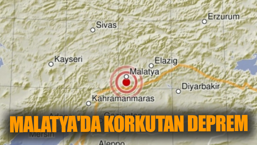 Malatya'da Sabah Saatlerinde Deprem Paniği