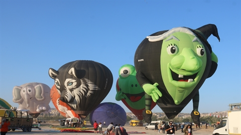 Kapadokya'da Balon Uçuşlarına Büyük İlgi