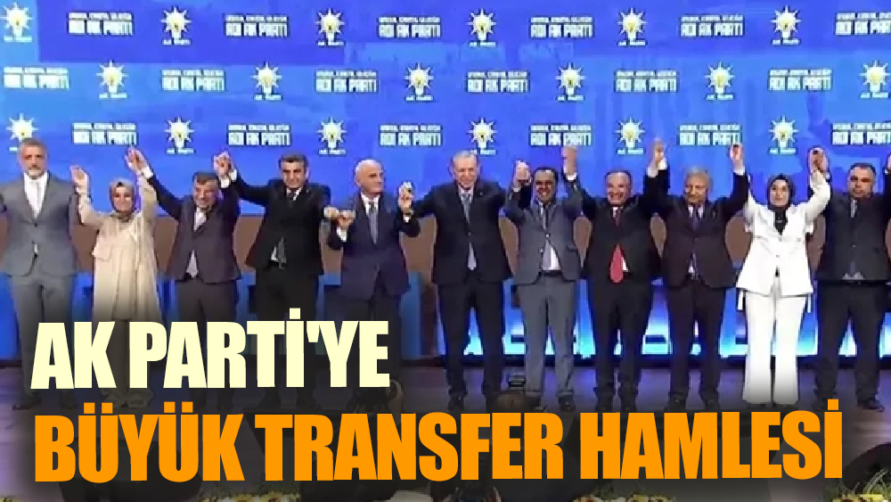 2 Milletvekili ve 13 Belediye Başkanı AK Parti'ye Geçti