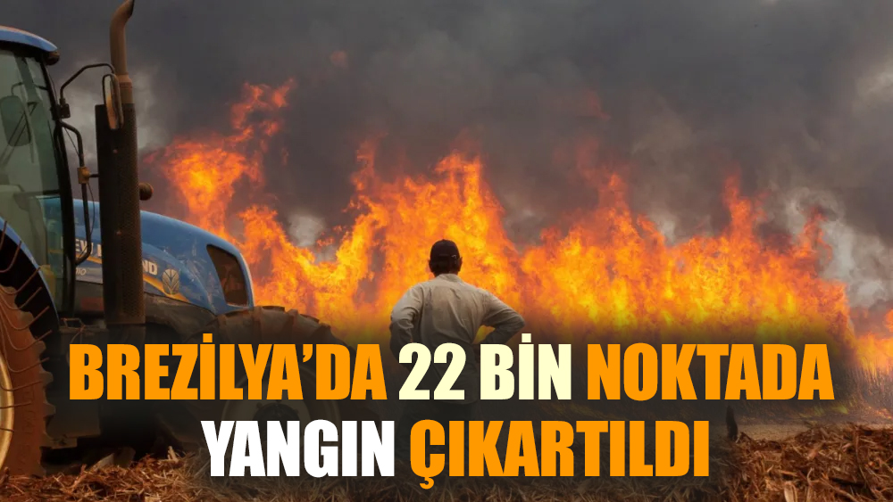 Güney Amerika'yı Yakıyorlar