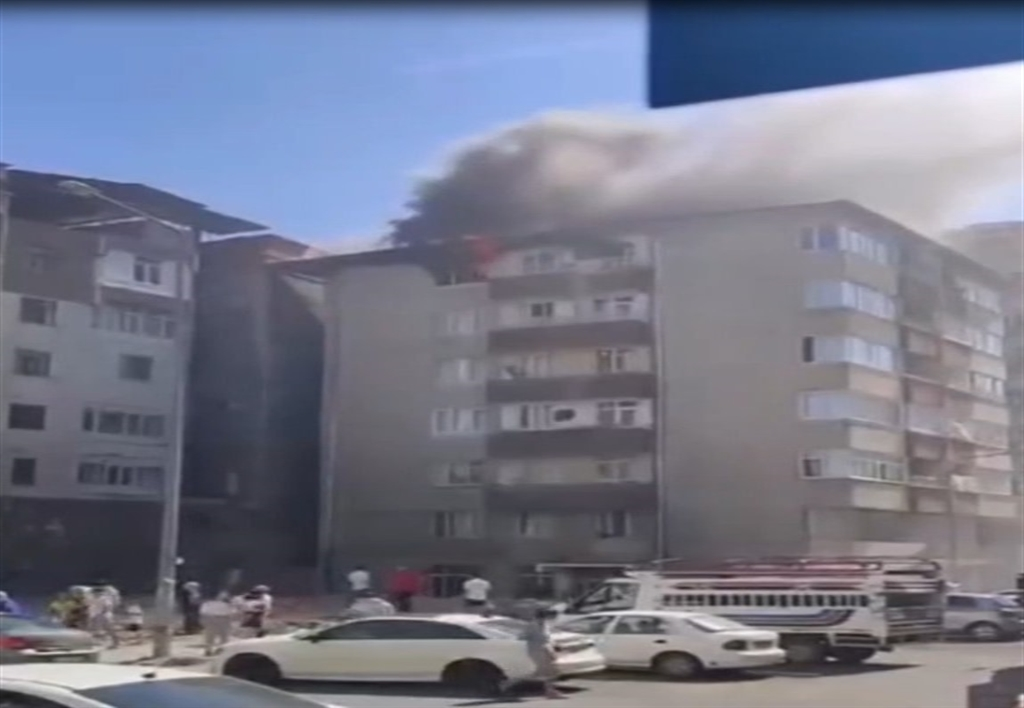 Prizde Unutulan Şarj Aleti Yangın Çıkardı