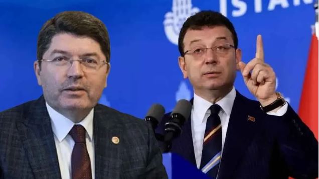 İmamoğlu'ndan Bakan Tunç'a 'parmak' yanıtı