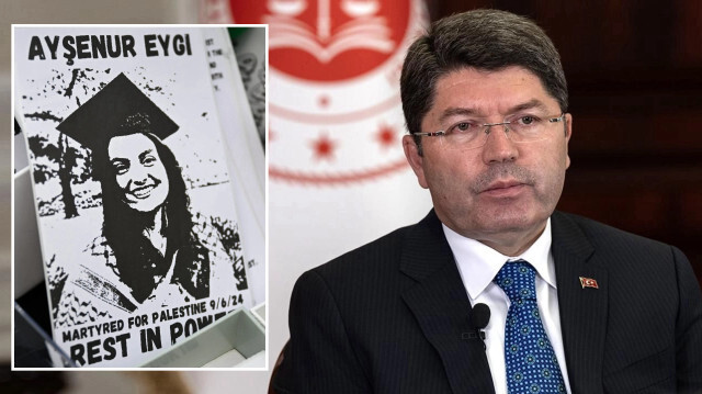 Bakan Tunç'tan Ayşenur Ezgi Eygi açıklaması: Soruşturma başlatıldı